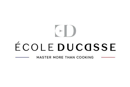 Logo of École Ducasse, a culinary school known for its cooking programs. - International Hotel School