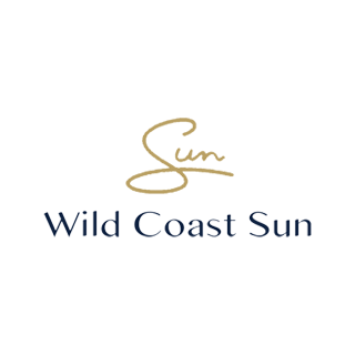 Logo of Wild Coast Sun featuring a stylized sun design and text. - International Hotel School