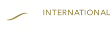 Logo of the International Hotel School featuring a stylized design in gold and white. - International Hotel School