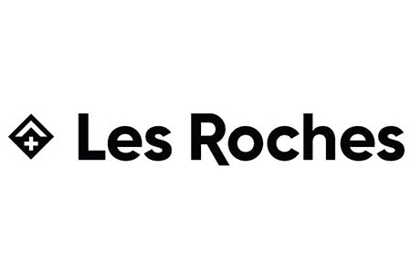 Logo of Les Roches, featuring a distinctive design with the name in bold letters. - International Hotel School